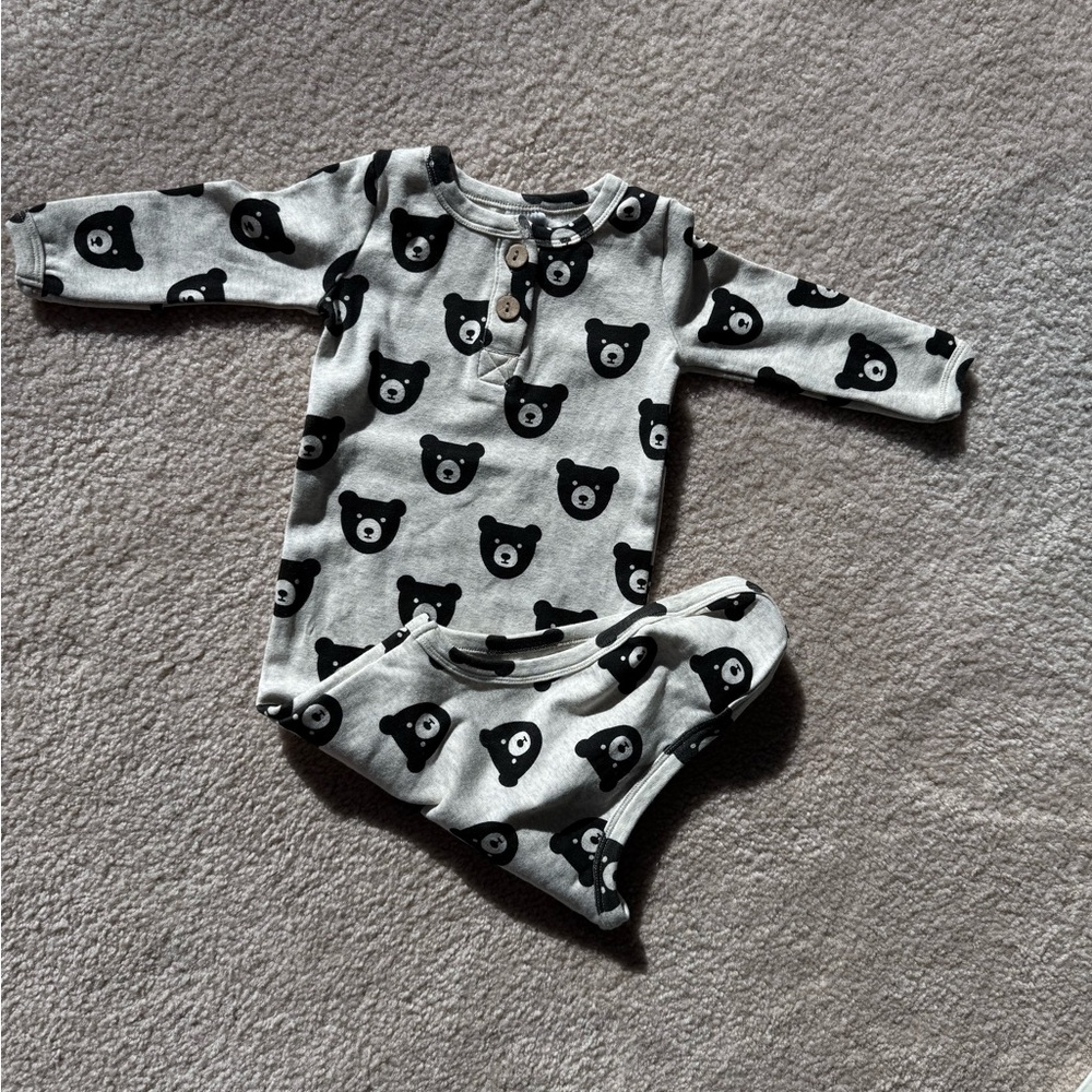 Little one shop One piece tie knotted gown